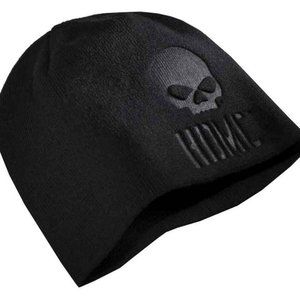 New W/Tags Harley-Davidson® Men's HDMC Willie G Skull Knit Beanie Cap